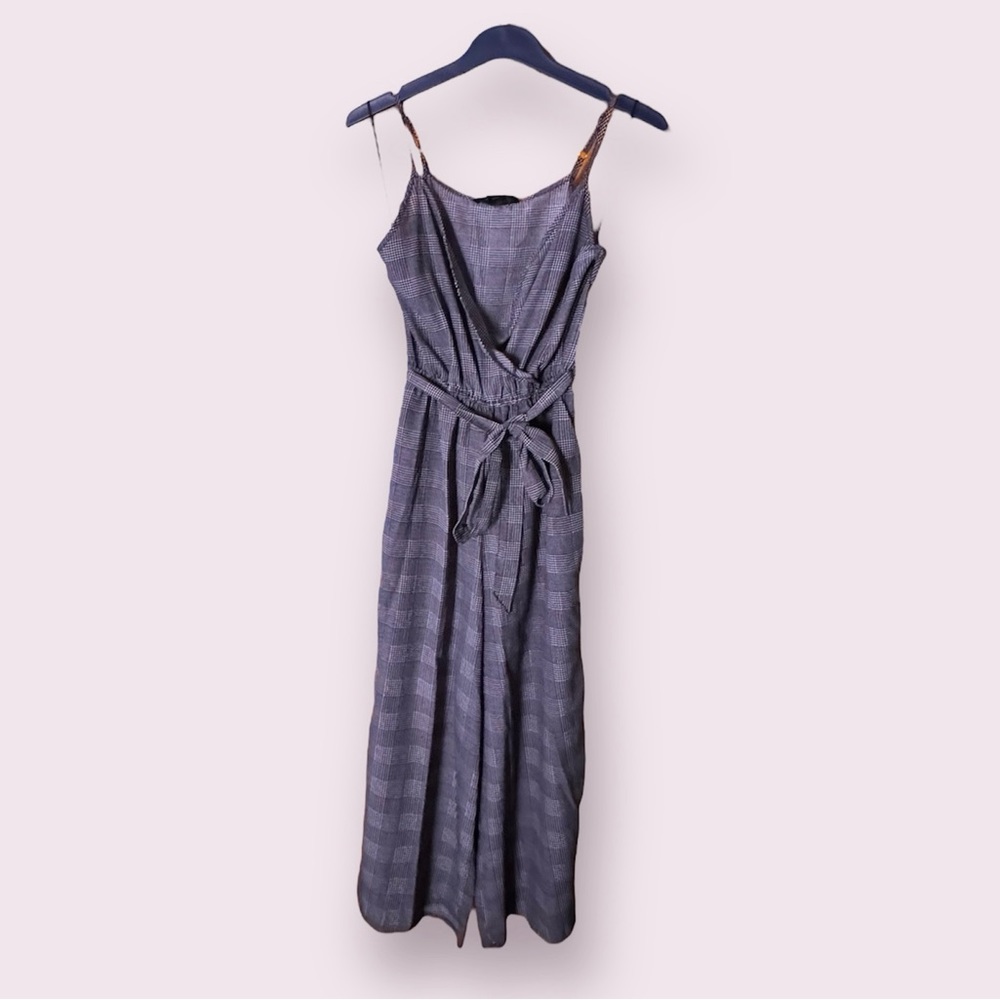 Mandee Plaid Jumpsuit